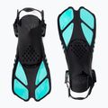 Set de snorkeling AQUASTIC Mască + Aripioare + Tub albastru MSFA-01SN 3