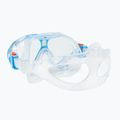 Set de snorkeling pentru copii AQUASTIC Mască + Aripioare + Tub albastru MSFK-01SN 13