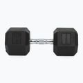 Ganteră cauciucată  XTREXO Hex HXD250 25 kg 7