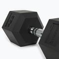 Ganteră cauciucată  XTREXO Hex HXD250 25 kg 8