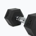 Ganteră cauciucată  XTREXO Hex HXD75 7.5 kg 8
