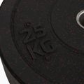 Greutate bumper de olimpiadă XTREXO neagră TRX-BMP025 25 kg 4