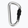 Salewa D-Shape Carbiner cu șurub gri 00-0000034102 2