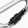 Salewa D-Shape Carbiner cu șurub gri 00-0000034102 3