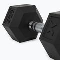 Halteră cauciucată XTREXO Hex 12.5 kg 8