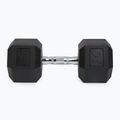 Halteră cauciucată XTREXO Hex 22.5 kg 7