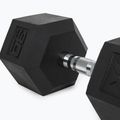 Halteră cauciucată XTREXO Hex 30 kg 8