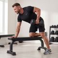 Halteră cauciucată XTREXO Hex 30 kg 4