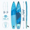 Placă SUP AQUASTIC Touring 12'6" 2024 albastră 15