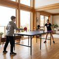 Masă de tenis pentru copiiOneTeam OT-MTI-02 albastră 4