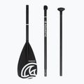 Vâslă SUP din 3-elemente AQUASTIC SUP Fibră + Carbon negru 4
