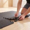 Covoraș de protecție XTREXO Puzzle 6 elemente negru 6