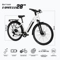 Bicicletă electrică ATTABO E-SPATE 2.0 28" 36V 15Ah 540 Wh alb 2