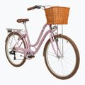Bicicletă de oraș pentru adolescenți ATTABO CITY 26" roz 2