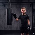 Set de box pentru copii HOOK FIGHTING Pierwszy Trening negru 3