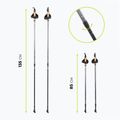 Bețe de nordic walking KADVA Aruku reglabile negre 2