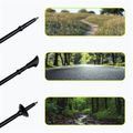 Bețe de nordic walking KADVA Aruku reglabile negre 7