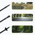 Bețe de trekking KADVA Tengri reglabile roșu 8