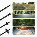 Bețe de trekking KADVA Kibo reglabile portocalii 8
