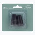 Capace pentru bețe de trekking KADVA Trek negru 3