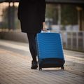 Valiză de călătorie medie KADVA Sancho 72 l albastră 13