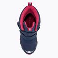 Cizme de zăpadă pentru copii KADVA Snowey Mid WaterProof bleumarin/fucsia 6