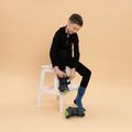 Ghete de zăpadă pentru copii KADVA Snowey Mid WaterProof bleumarin/verde 10