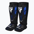 Apărătoare pentru tibii și picioare RDX IMMAF Approved Neoprene Shin Instep blue