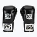 Mănuși de box Cleto Reyes Thumb in Cow Leather black/silver 2
