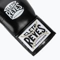 Mănuși de box Cleto Reyes Thumb in Cow Leather black/silver 6