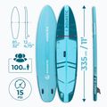 Set placă SUP gonflabilă Compact 11'0" albastru 27