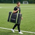 Geantă pentru transportul porții OneTeam Swiftgoal 120 x 70 cm black/green 3