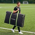 Geantă pentru transport poartă OneTeam Swiftgoal 150 x 90 cm negru/verde 4