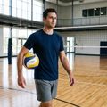 Minge de volei OneTeam VB007 yellow/blue/white size 5 5