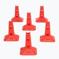 Set de conuri OneTeam TRFTB03 MD6 6 bucăți roșii