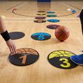 Marcatoare de antrenament OneTeam TRF08 10 pcs BASKET black 2