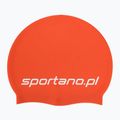 Cască înot SPORTANO silicone orange