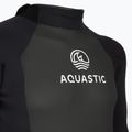 Costum de surfing pentru bărbați AQUASTIC din neopren 4/3 mm WAVEY negru 12