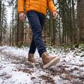 Pantofi barefoot bărbați KADVA SPLAYON Anti-Puncture maro 8
