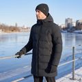 Palton căptușit pentru bărbați Ravin ECO negru 7
