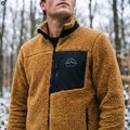 Hanorac fleece bărbați KADVA Rodvik maro 12
