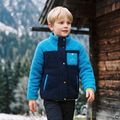 Hanorac fleece pentru copii KADVA RODVIK KDB albastru 11