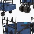 Cărucior de transport AQUASTIC Cart albastru 5
