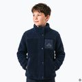 Hanorac fleece pentru copii KADVA Rodvik JR albastru închis