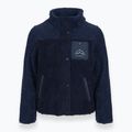Hanorac fleece pentru copii KADVA Rodvik JR albastru închis 3