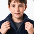 Hanorac fleece pentru copii KADVA Rodvik JR albastru închis 7