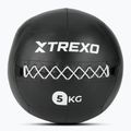 Minge medicinală TREXO Wall Ball 5 kg negru