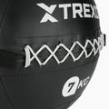 Minge medicinală XTREXO Wall Ball 7 kg negru 4