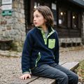 Hanorac fleece pentru copii KADVA RODIA JR albastru 10