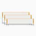Plasă de badminton OneTeam Netura 4 orange 2